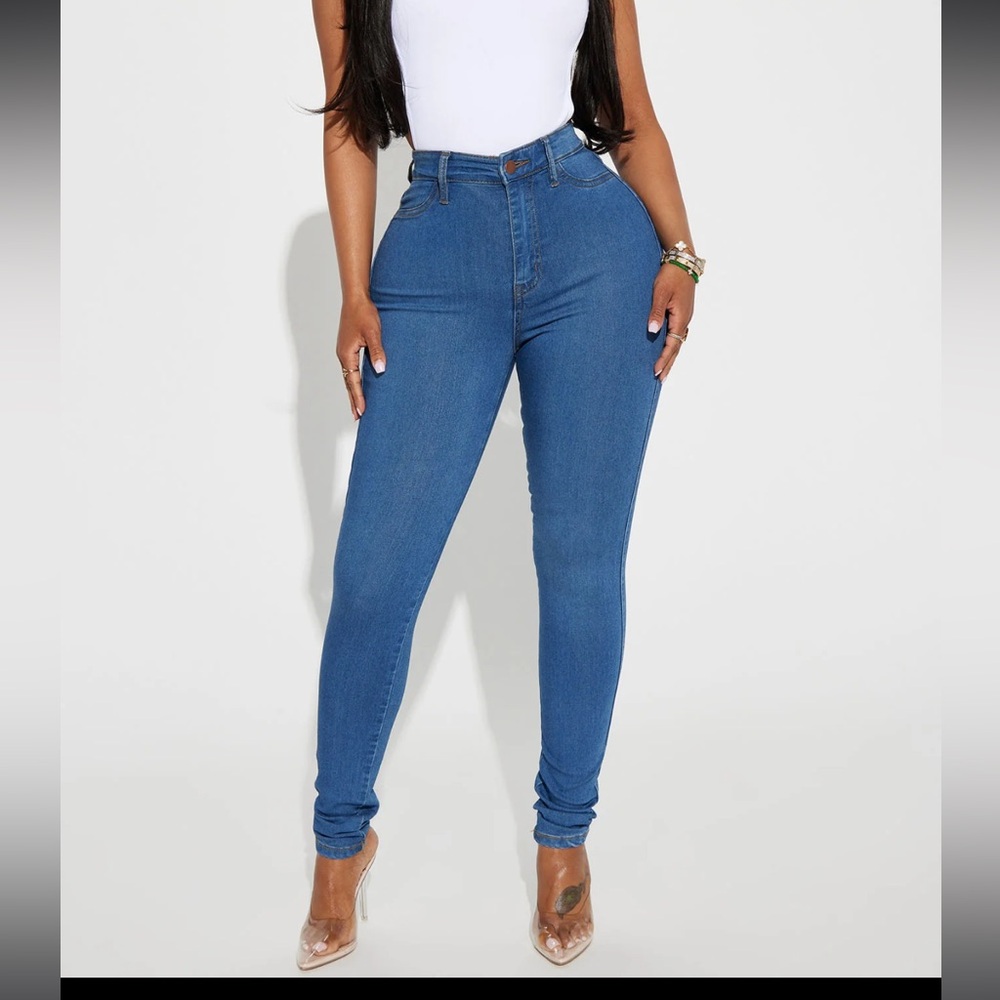 Fashion Nova Classic High Waisted Skinny Jeans
